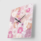 22 スクエア壁時計 (傾斜)