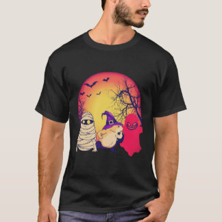 22 モルモット ハロウィン パンプキン Tシャツ