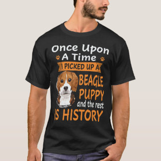 22 ワン アポン ア タイム - ビーグル 子犬 ビーグル Tシャツ