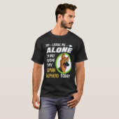 22 僕のドイツ語だけ話してるんだからほっといて Tシャツ (正面フル)