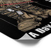 22 1日22あまりにも多くの退役軍人自殺認識度 ポスター (角)