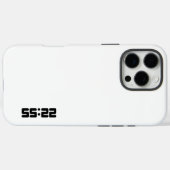 22:55 Iphone 16 Pro Premium Case-Mate iPhoneケース (裏面 (横))