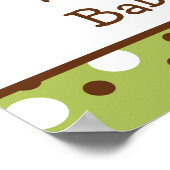 22.5 x7.5インチバナーフォレストパーソナライズされたフレンズOwl ポスター (角)