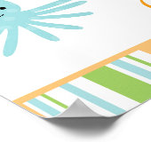 22.5x7.5インチバナーシーパーソナライズされたライフ海 ポスター (角)