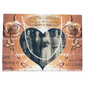 22/7周年記念結婚銅+フォトギフトバッグ ラージペーパーバッグ (裏面)