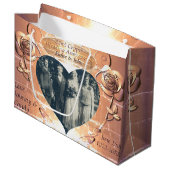 22/7周年記念結婚銅+フォトギフトバッグ ラージペーパーバッグ (正面アングル)