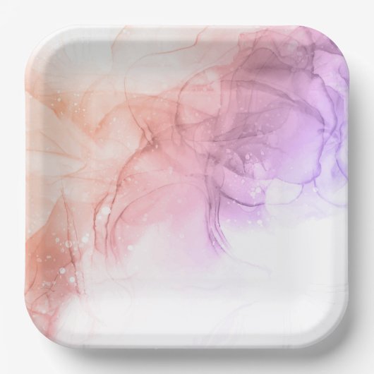 22.9cm スクエア ペーパープレート (正面)