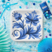 22.9cm スクエア ペーパープレート (パーティー)