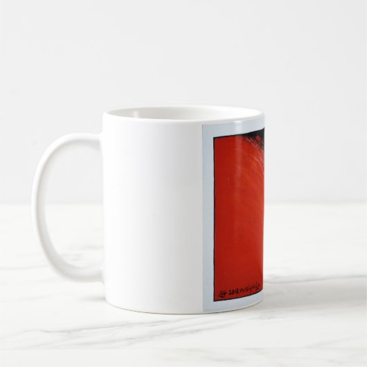 22/ Amour ou hibou コーヒーマグカップ (左)