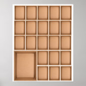 22 Image Boxes to create a Class Picture ポスター (正面)