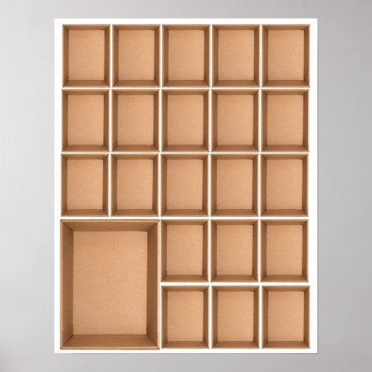 22 Image Boxes to create a Class Picture ポスター (正面)