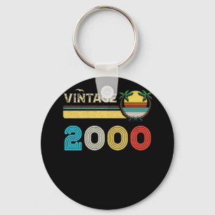 22 Yrs旧ヴィンテージ2000レトロ22誕生日 キーホルダー