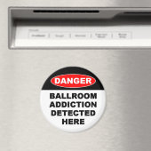 22b。社交ダンス中毒性マグネット – ラウンド マグネット (インサイチュ (食洗機))