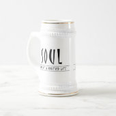 22oz S.O.U.L.のマグ ビールジョッキ (正面左)