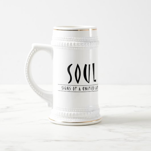 22oz S.O.U.L.のマグ ビールジョッキ (左)