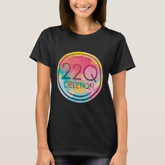 22q11欠失 22q啓発サポート2 tシャツ (正面)