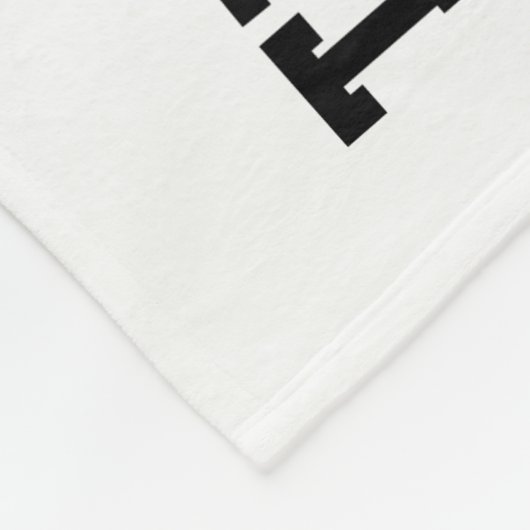 23の文字のテンプレートを持つバレーボールのコーチのギフトのアイディア フリースブランケット (角)