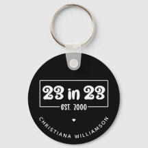 23カスタム番目の誕生日ギフト23 in 23 Est 2000