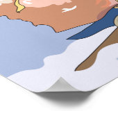 23バナジウム(V)元素周期表 ポスター (角)