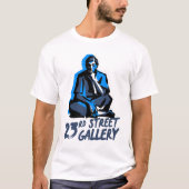 23丁目ギャラリー思考者アート Tシャツ (正面)