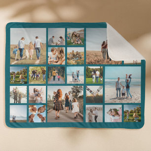 23写真モダンコラージュ シェルパブランケット