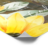 23台の木製素朴ひまわりフォトシーティング ポスター (角)