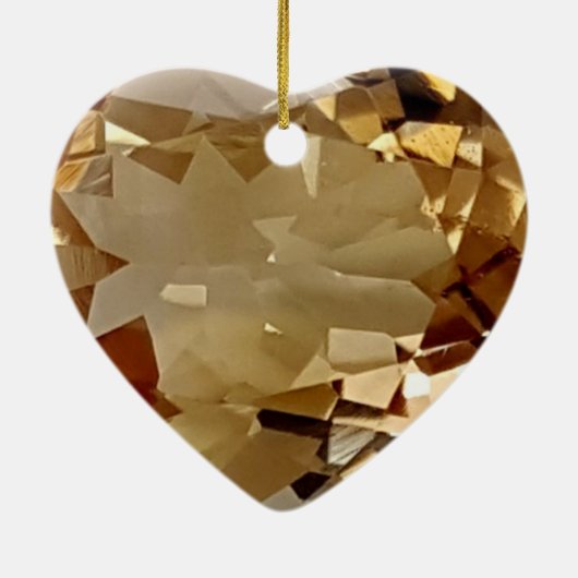 23周年結婚トパーズ記念 セラミックオーナメント (裏面)