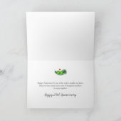 23周年結婚記念日　二人だけの世界 カード (内部)