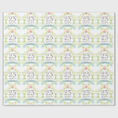 23周年記念ラブハートギフトラップ ラッピングペーパー (フラット)