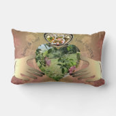 23周年記念写真結婚クラダグフローララム ランバークッション (裏面)