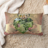 23周年記念写真結婚クラダグフローララム ランバークッション (ブランケット)