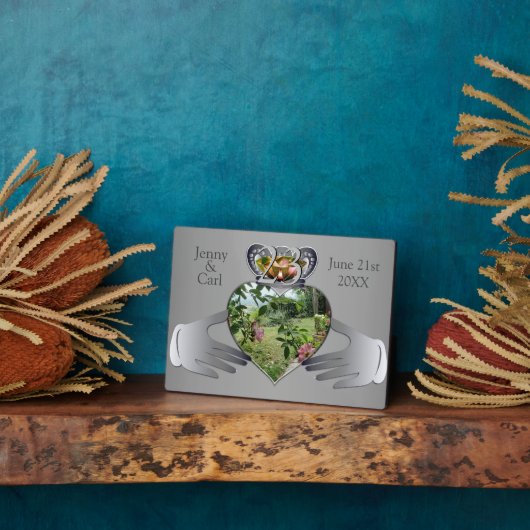 23周年記念写真結婚クラドーフ フォトプラーク (側面)