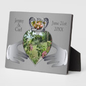 23周年記念写真結婚クラドーフ フォトプラーク (側面)