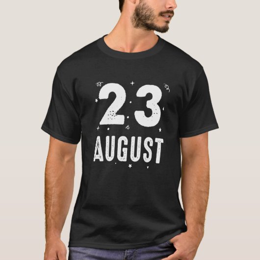 23周年記念威厳があるパーティー特別イベント Tシャツ (正面)
