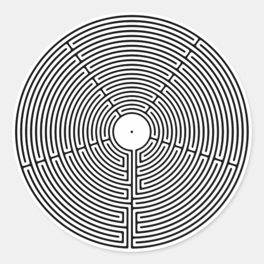 23回路ラビリンス ラウンドシール (正面)