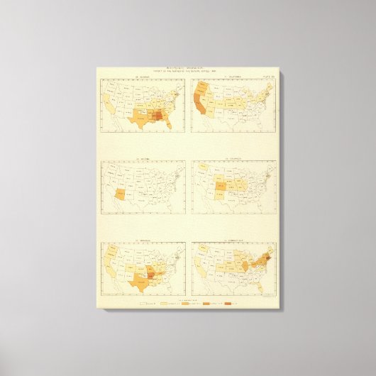 23州間移行1890 ALCT キャンバスプリント (正面)