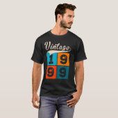 23歳の女男性へ性オン誕生日ヴィンテージ199 Tシャツ (正面フル)