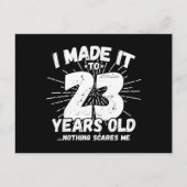 23歳の誕生日 - 面白い23歳の誕生日ミーム ポストカード (正面)