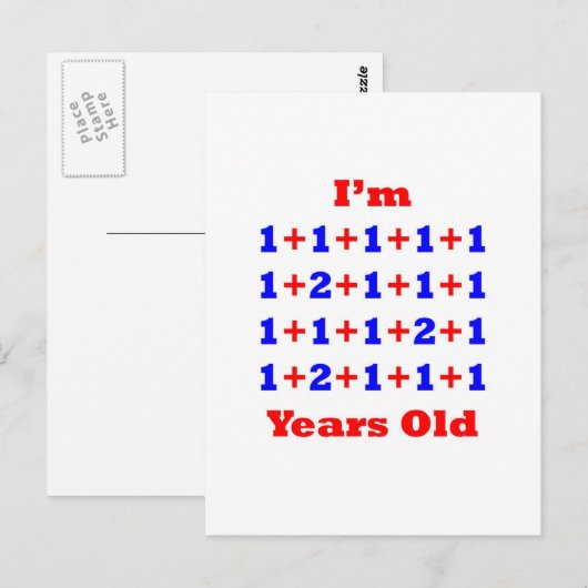 23歳！ ポストカード (正面/裏面)