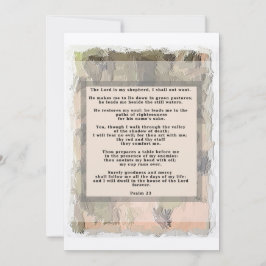 23番目のプサルム招待状抽象芸術 招待状