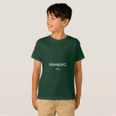 23色 – HAMbWG – キッズハンドルTAGLESS® Tシャツ (正面フル)