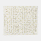 23詩書道 フリースブランケット (正面(横))