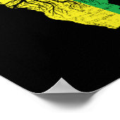 23黒い歴史の月アフリカのプライドアパレルギフト。 ポスター (角)