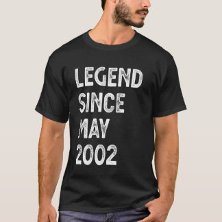 2302年5月生まれの伝説 23歳の誕生日 お祝い 男性 女性 Tシャツ