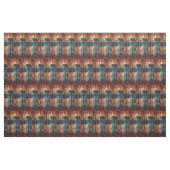 232十字のヴィンテージ旧式で素朴なc.の生地 ファブリック (ファットクウォーター)