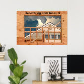 236嵐建築の再構築、回復… ポスター (ホームオフィス)