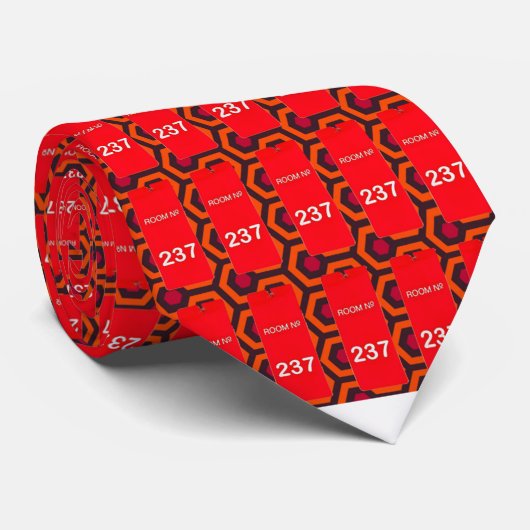237号室の赤ラム ネクタイ (ロール)