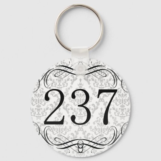 237市外局番 キーホルダー (正面)