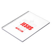 238洗礼イエスのみ ノートブック (左側)