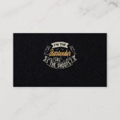 23.おもしろい私が新芽バーテンと呼ぶバーテン 名刺 (正面)